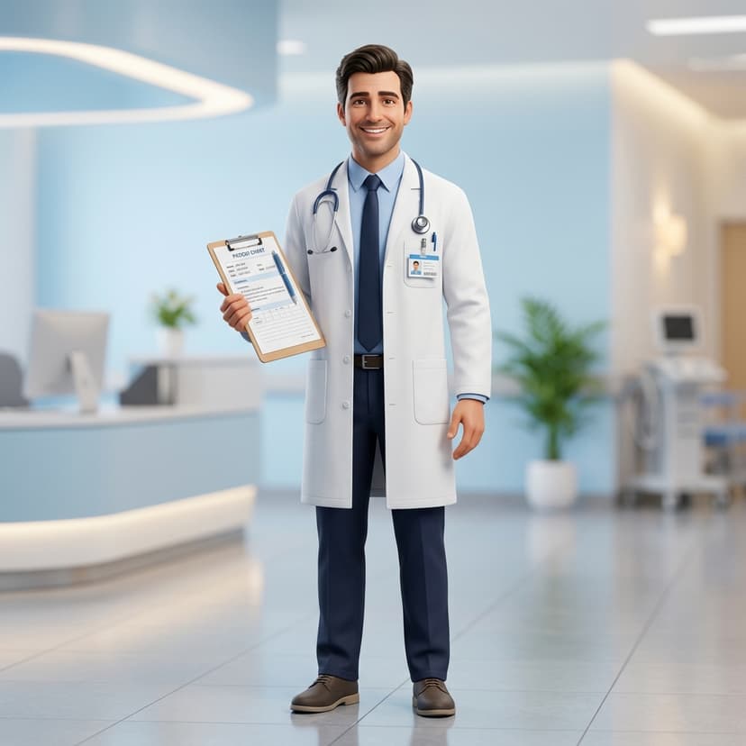 Doctor providing consultation
